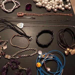 Various pieces of jewelry